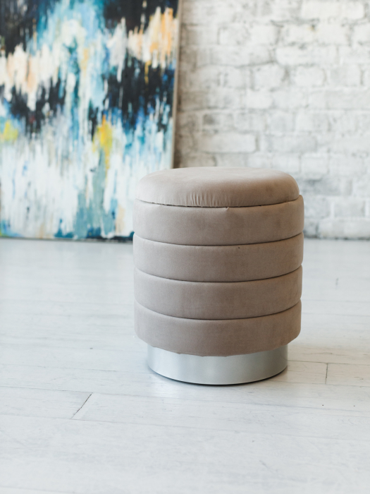 Пуфы дизайнерские, Пуф Лагуна, Велюр