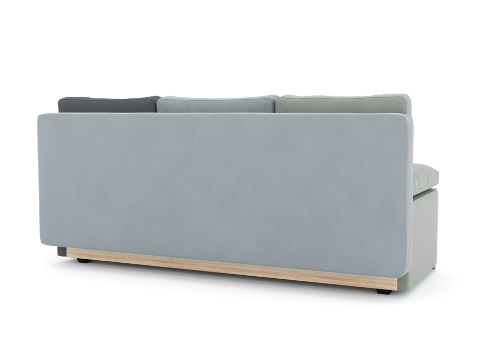 Диваны еврокнижки, Диван-кровать еврокнижка Хавьер ПБ, велюр