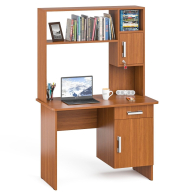 Детские столы, Стол письменный с надстройкой МД-1-09Н