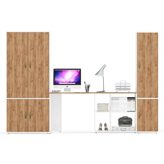 Домашние кабинеты, Модульная мебель в офис Лидер-8 № 25