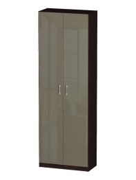 Распашной шкаф Лайф с полками 80*40*240 Венге