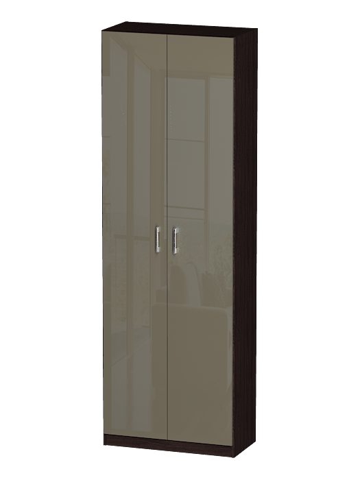 В спальню, Распашной шкаф Лайф с полками 80*40*240 Венге