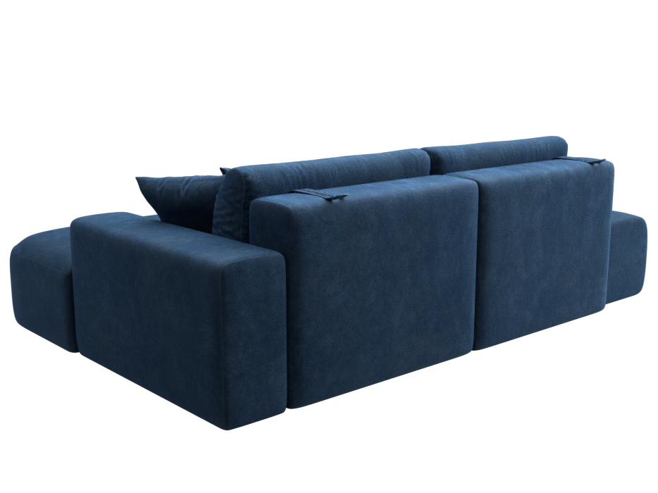 Диваны угловые в гостиную, Диван угловой Лига-036 НПБ Модерн правый угол, велюр BRUT