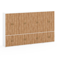 Шкафы распашные, Стенка мебельная из четырёх шкафов для одежды 19Б Лидер-8