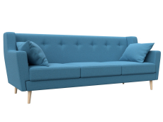 Диваны прямые кухонные, Диван кухонный прямой Брайтон 3, рогожка Амур