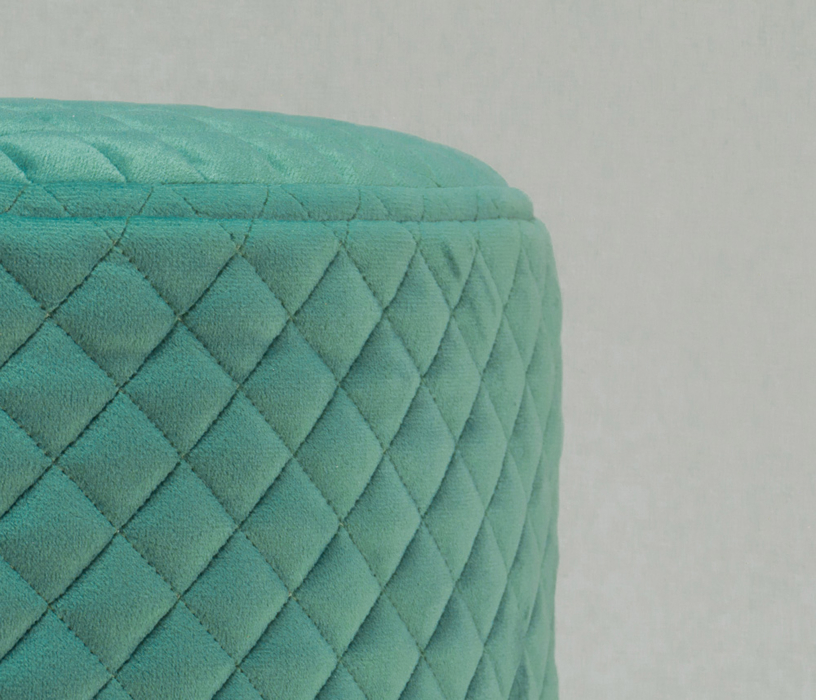 Банкетки, Банкетка Quinn W, съемный чехол, велюр (стёганый)