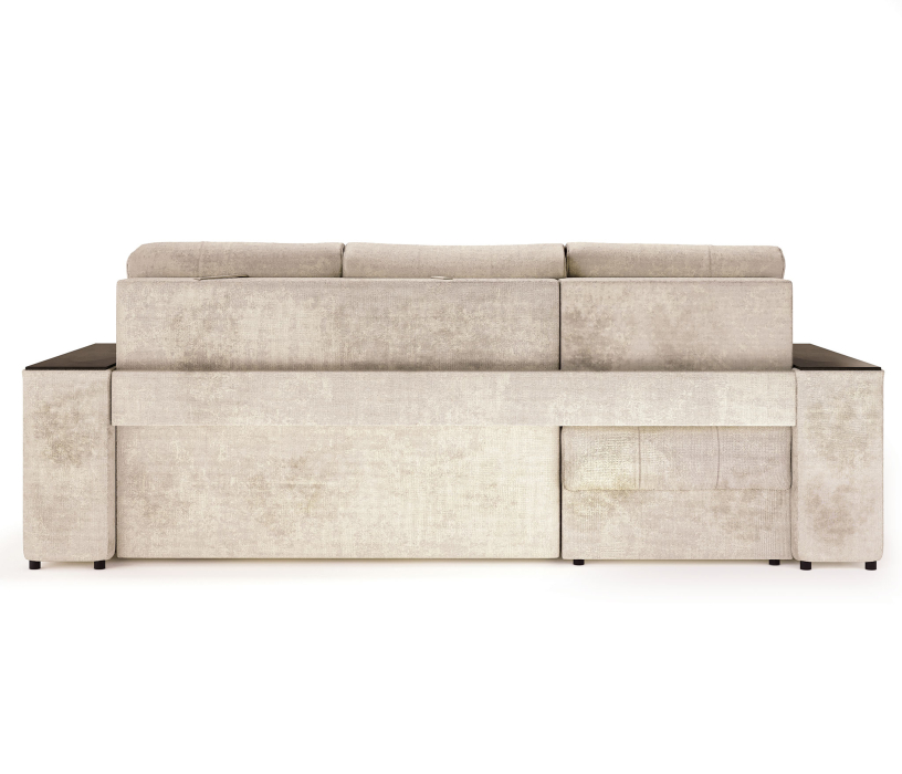 Диваны угловые в гостиную, Угловой диван-кровать Лас-Вегас левый, шенилл