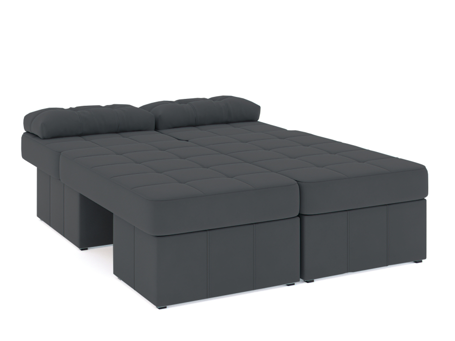 Диваны угловые в гостиную, Диван-кровать угловой Оливер Люкс еврокнижка-трансформер, велюр