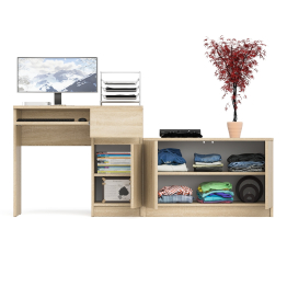 Тумба Мори МА900-1 и стол компьютерный Мори МС-1 правый