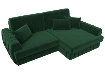 Диван угловой Лига-057 НПБ угол правый, велюр SEVEN