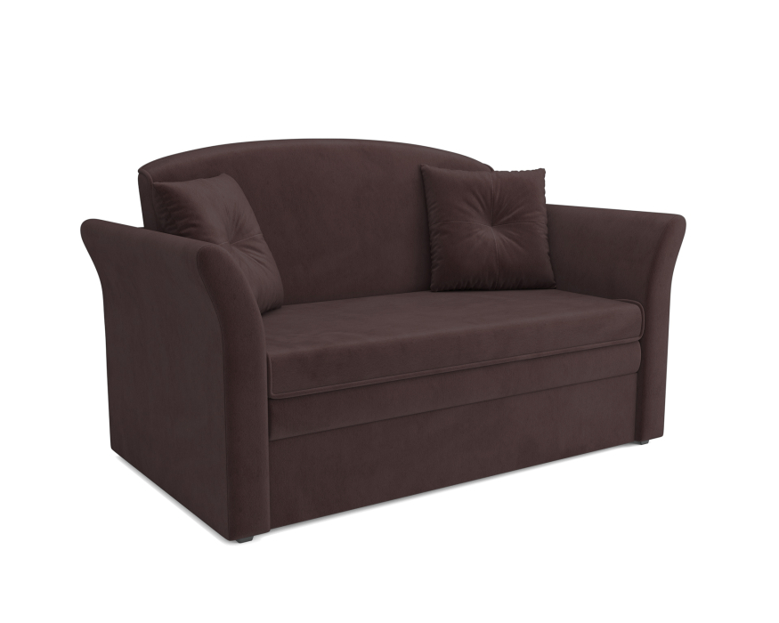 Диваны выкатные, Диван прямой выкатной Малютка №2 (Велюр)