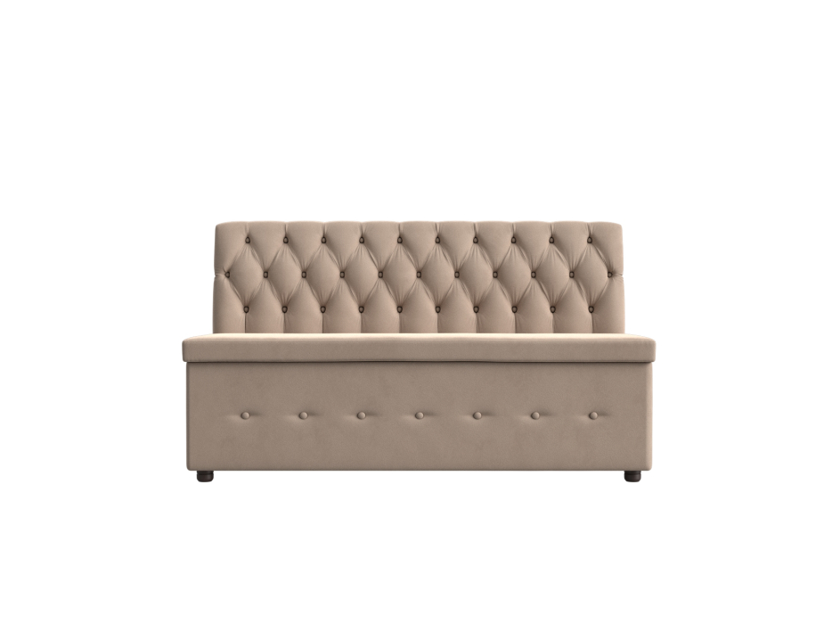 Диваны прямые кухонные, Кухонный прямой диван Вента, велюр