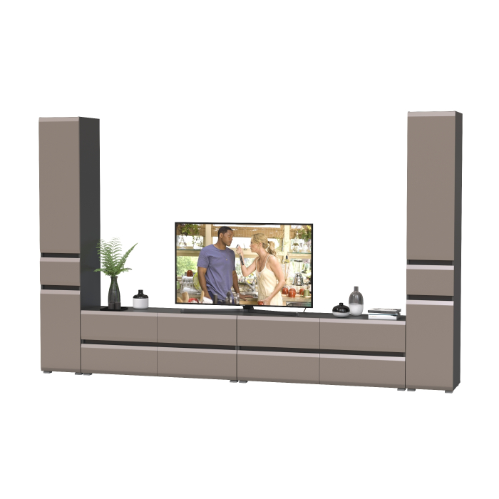 Стенки для гостиной, Мебель для гостиной модульная Сидней № 133