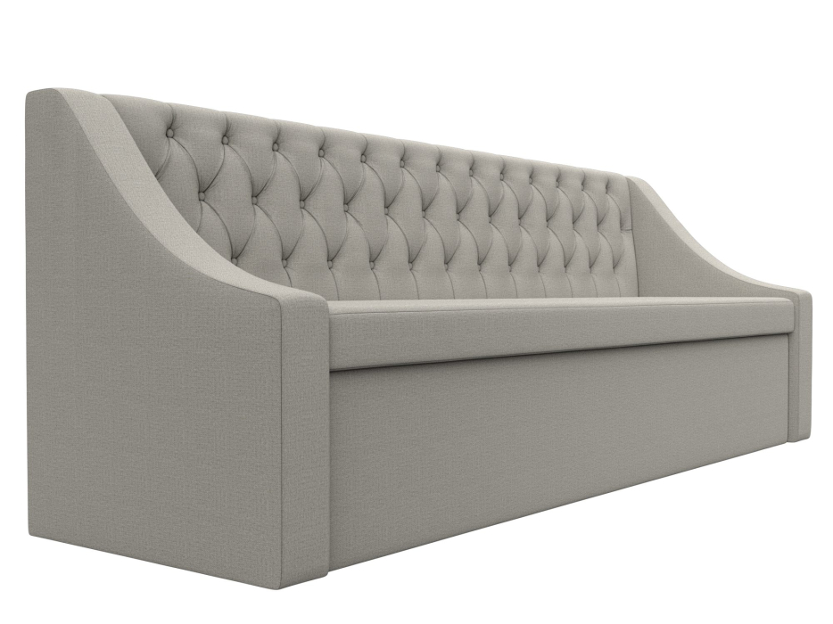 Диваны прямые кухонные, Диван кухонный прямой Мерлин, рогожка Амур