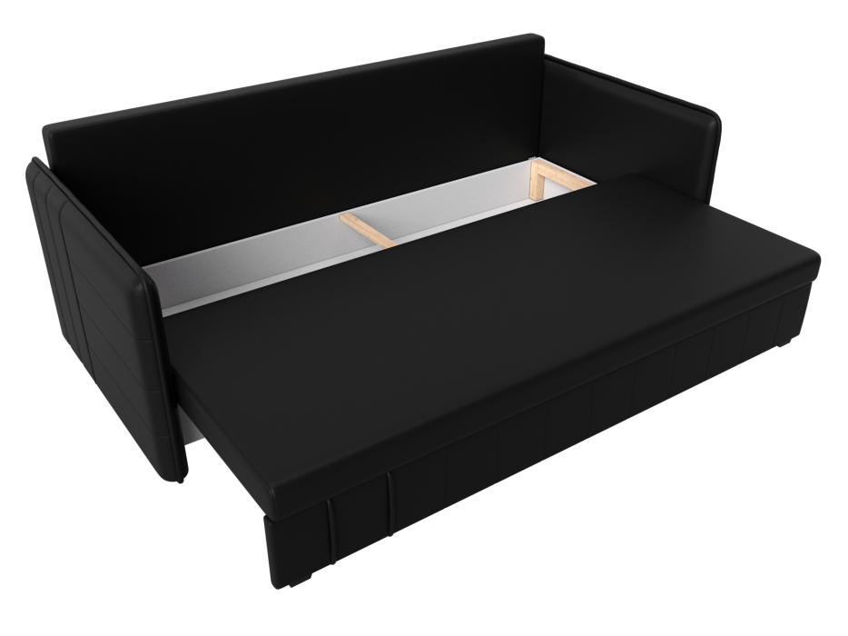 Диваны еврокнижки, Прямой диван Слим, экокожа