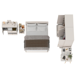 Стильная современная спальня Афина 1600