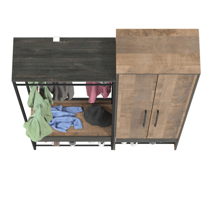 Прихожие, Прихожая и шкаф для одежды двухдверный Трувор