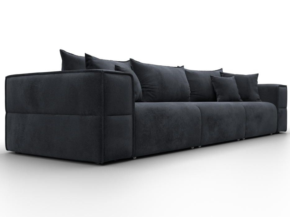 Диваны еврокнижки, Диван прямой Лига-058 НПБ Лонг, велюр TOWER