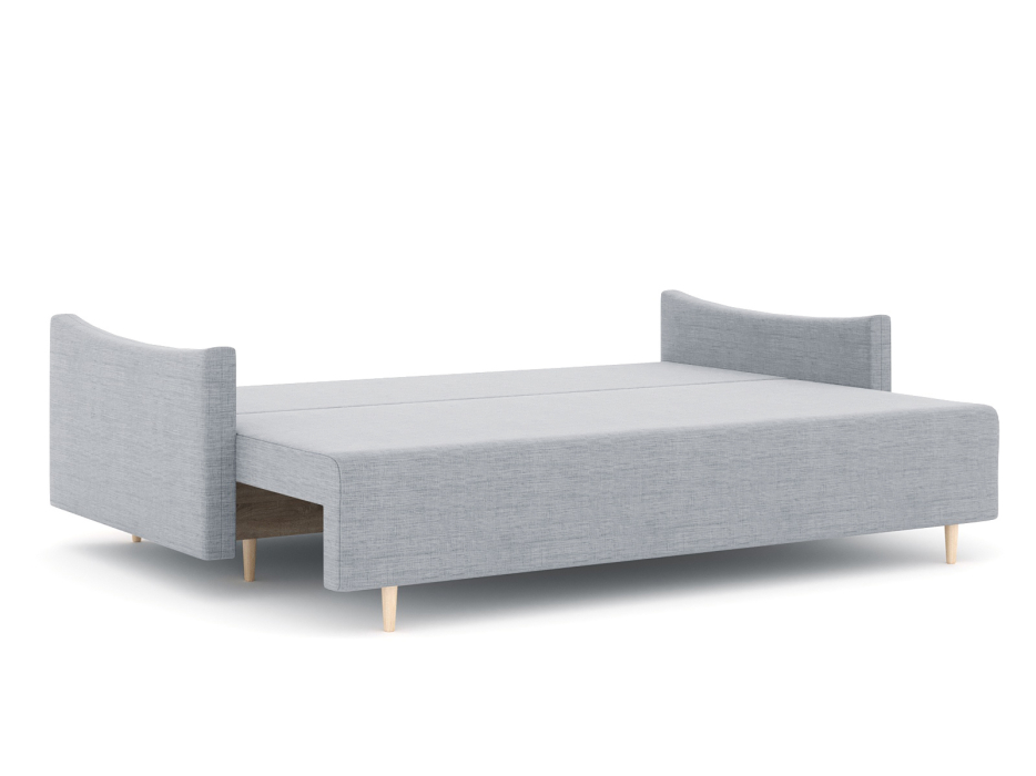 Диваны еврокнижки, Диван-кровать еврокнижка Смайл с подлокотниками, рогожка Люкс