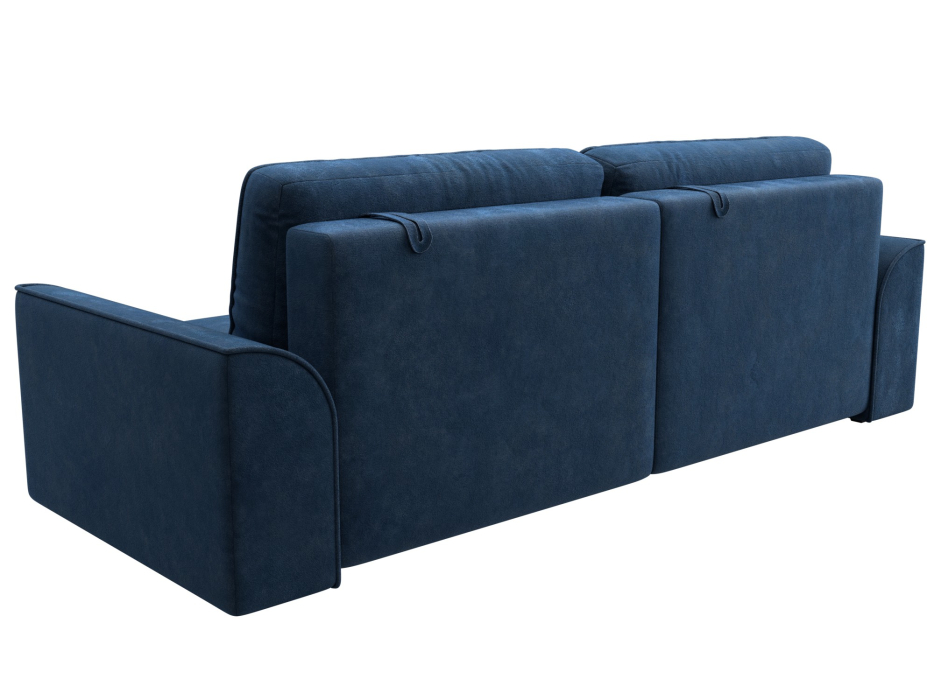 Диваны еврокнижки, Диван прямой Лига-048 НПБ, велюр BRUT