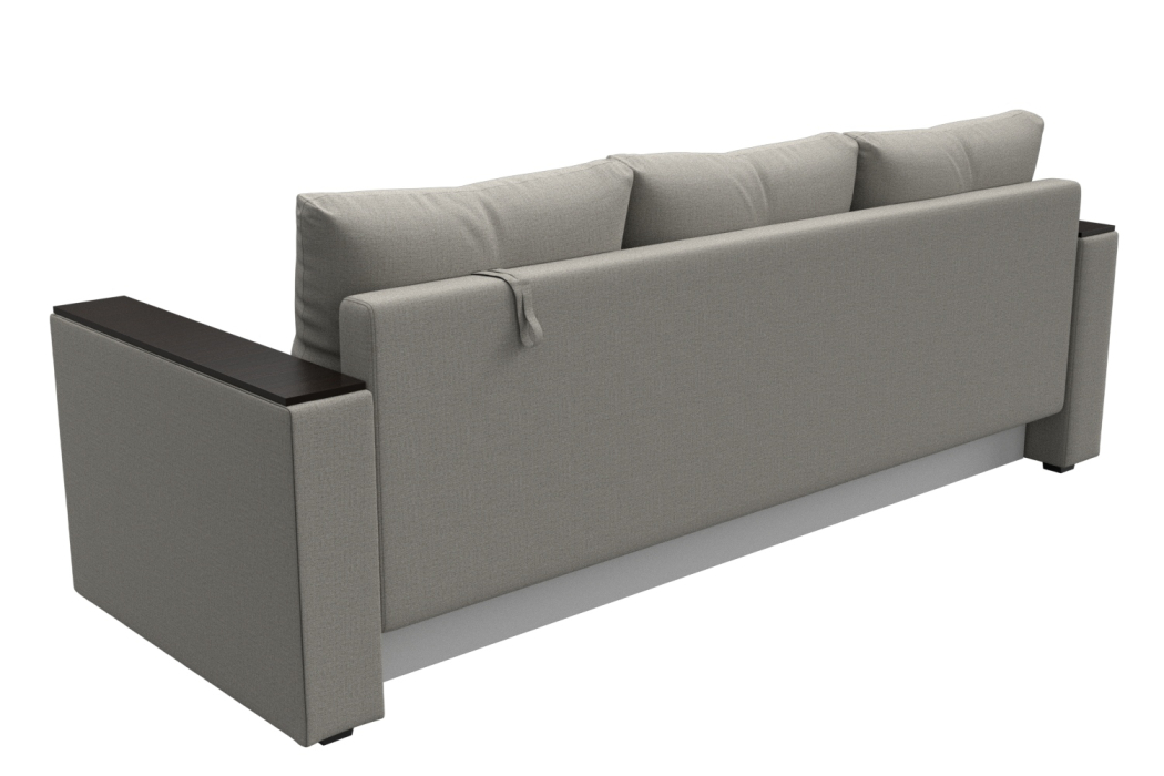 Диваны еврокнижки, Диван прямой Атланта без стола, рогожка Амур