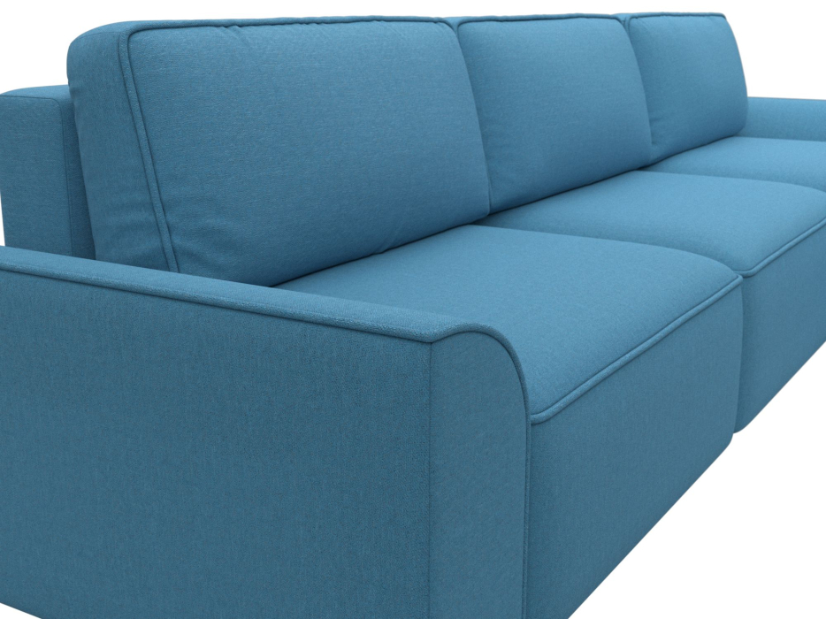 Диваны угловые в гостиную, Диван угловой Лига-048 НПБ лонг, рогожка Амур