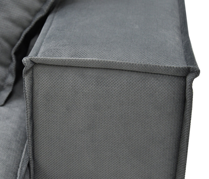 Диваны угловые в гостиную, Диван-трансформер угловой МАХ Фабио, велюр