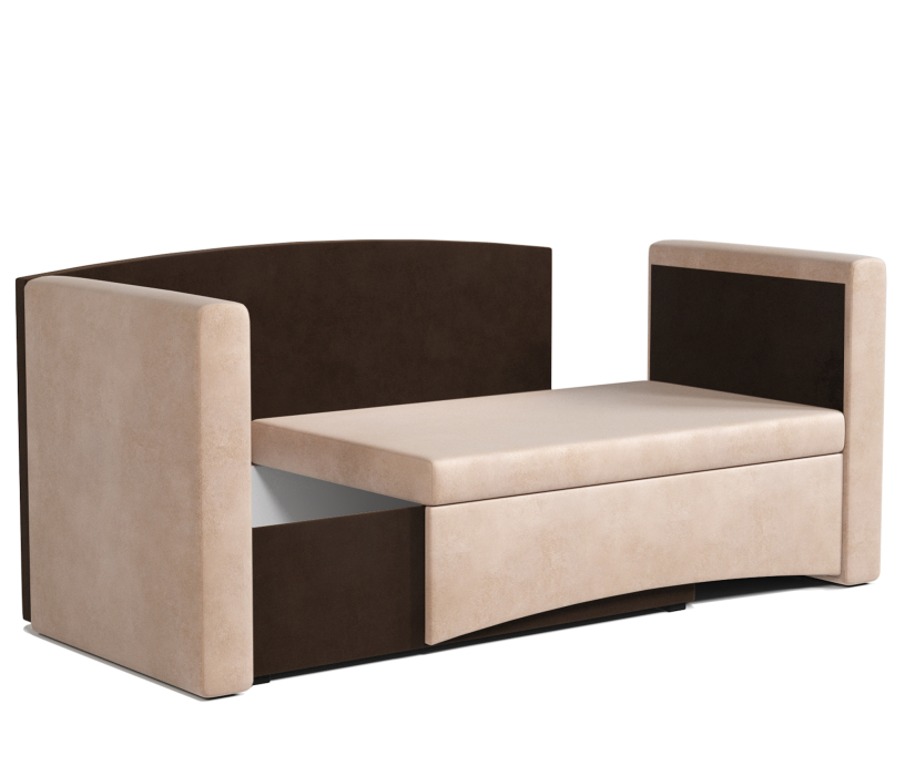 Диваны прямые кухонные, Кушетка Чарли велюр