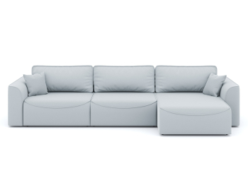 Диван-кровать угловой Рафаэль 3 секции еврокнижка НПБ, велюр