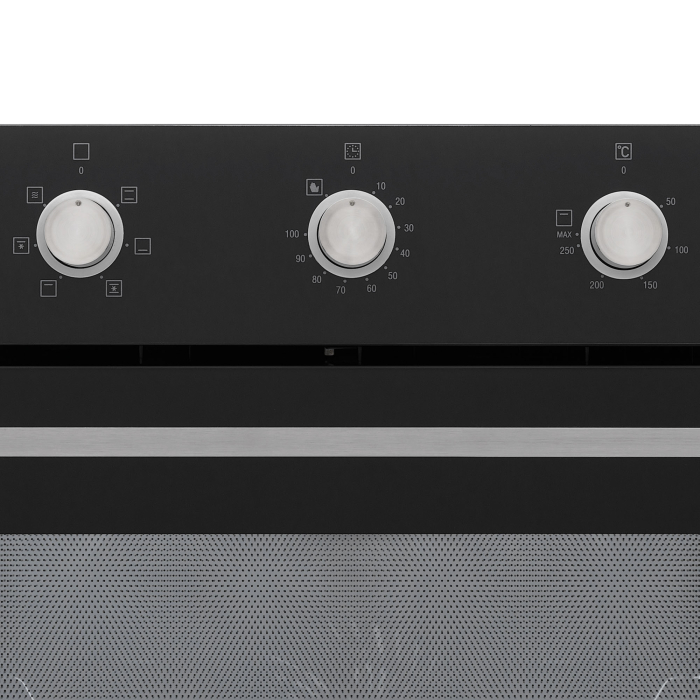 Духовые шкафы, Электрический духовой шкаф KRONA ARADEO 60 BL (независимый)