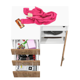 Тумба три ящика с тумбой с дверкой Лидер-8