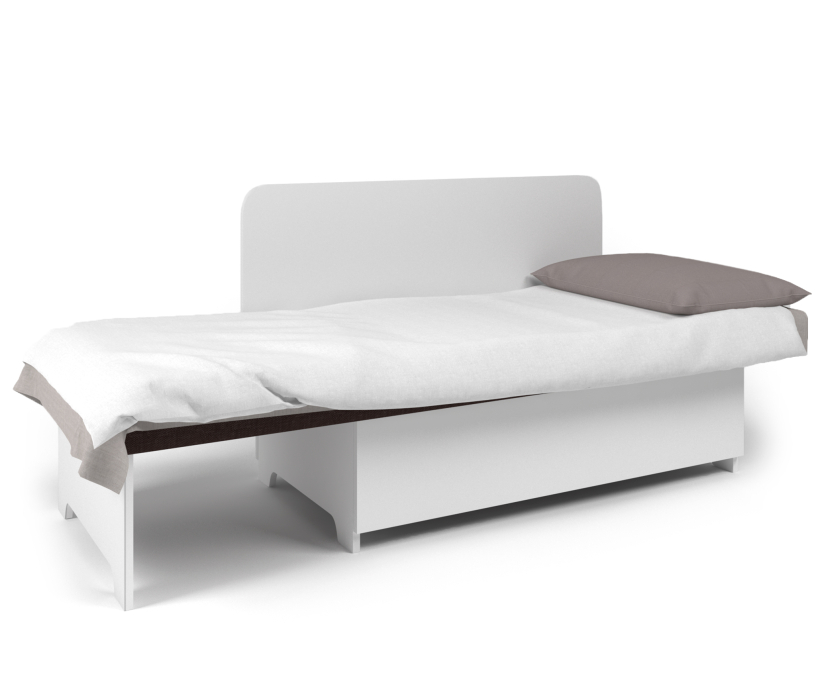 Диваны прямые кухонные, Кушетка Гамма 120 правый, экокожа