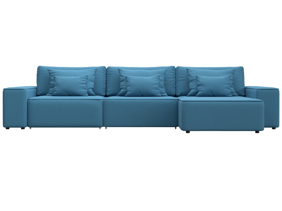 Диваны угловые в гостиную, Диван угловой Лига-074 угол универсальный, рогожка Амур