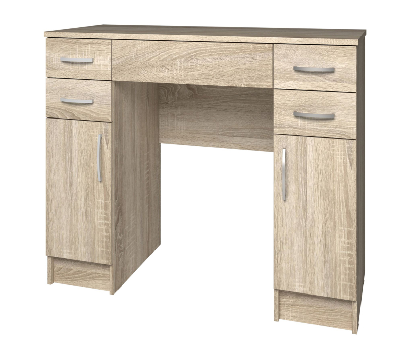 Туалетные столики, Стол туалетный Фреш пять ящиков/две двери СТФР 2