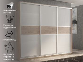 Шкаф-купе 3х дверный Кааппи 11 180х45