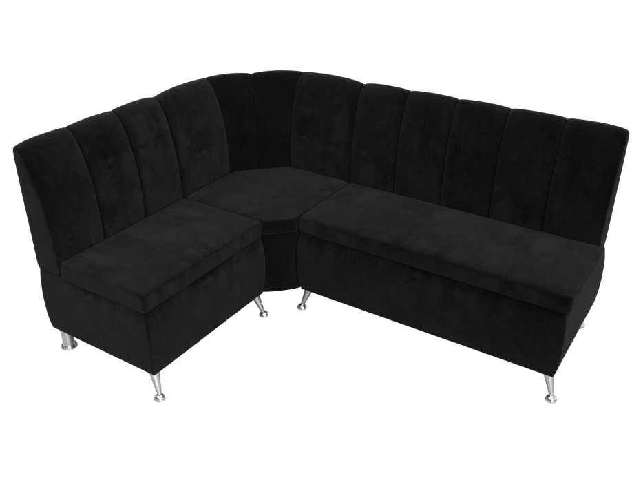 Диваны угловые кухонные, Диван кухонный прямой Кантри левый угол, велюр