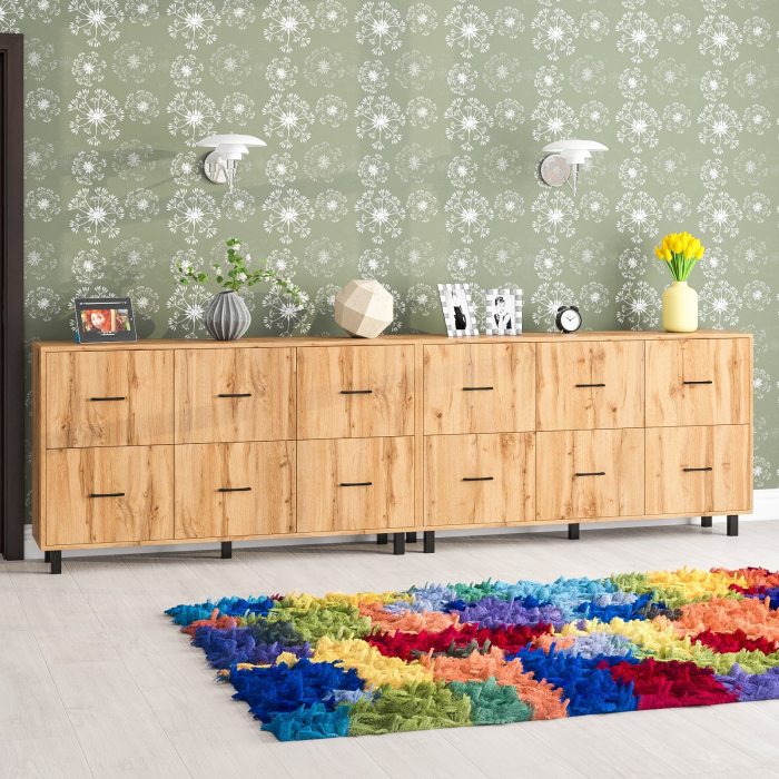 ТВ-тумбы, Два комода-тумбы с ящиками и на ножках РВК 127-1504