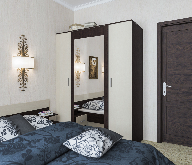 Шкафы распашные, Уют СБ-2750 Шкаф 4-х дверный