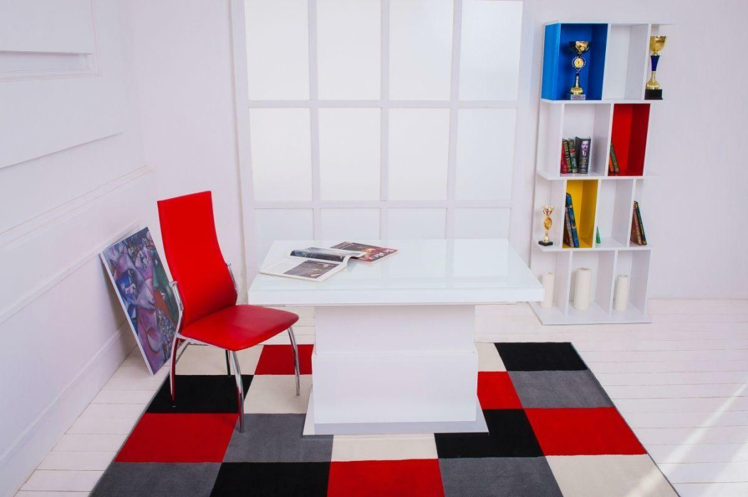 Обеденные столы, Стол-трансформер Space (стекло/сатинированная сталь)