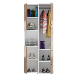 Глубокий пенал для одежды и пенал с нишей Лидер-8