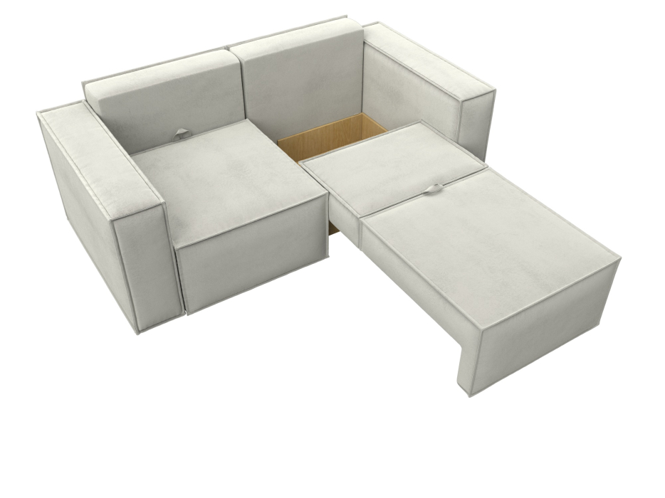 Диваны кровати со спальным местом, Диван прямой Куба мини, велюр TOWER