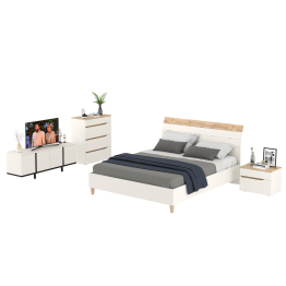 Модульная мебель для спальни Муссон с тумбочкой для аппаратуры 13.276