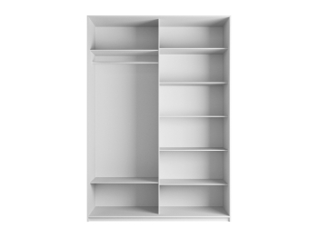 Шкаф-купе Прайм 2-х дверный Стекла хаки/Доводчики 140х57х230