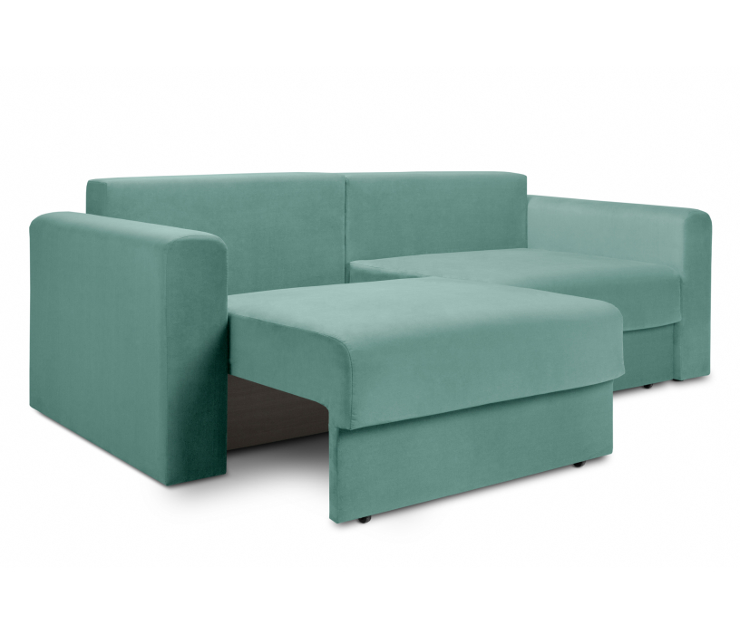 Диваны еврокнижки, Диван кровать прямой модульный Мэдисон 2-хсекционный велюр