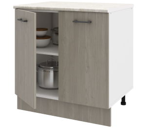 Шкаф напольный  со столешницей 80 см Иола