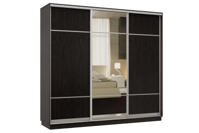 Шкаф-купе Премьер Лайт 58 (08;11;08) трехдверный