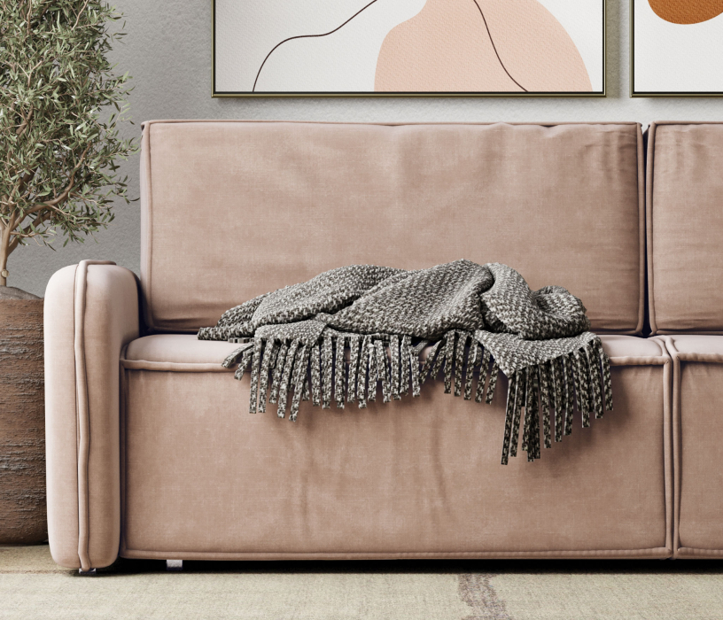 Диваны еврокнижки, Диван-кровать Сенатор, велюр