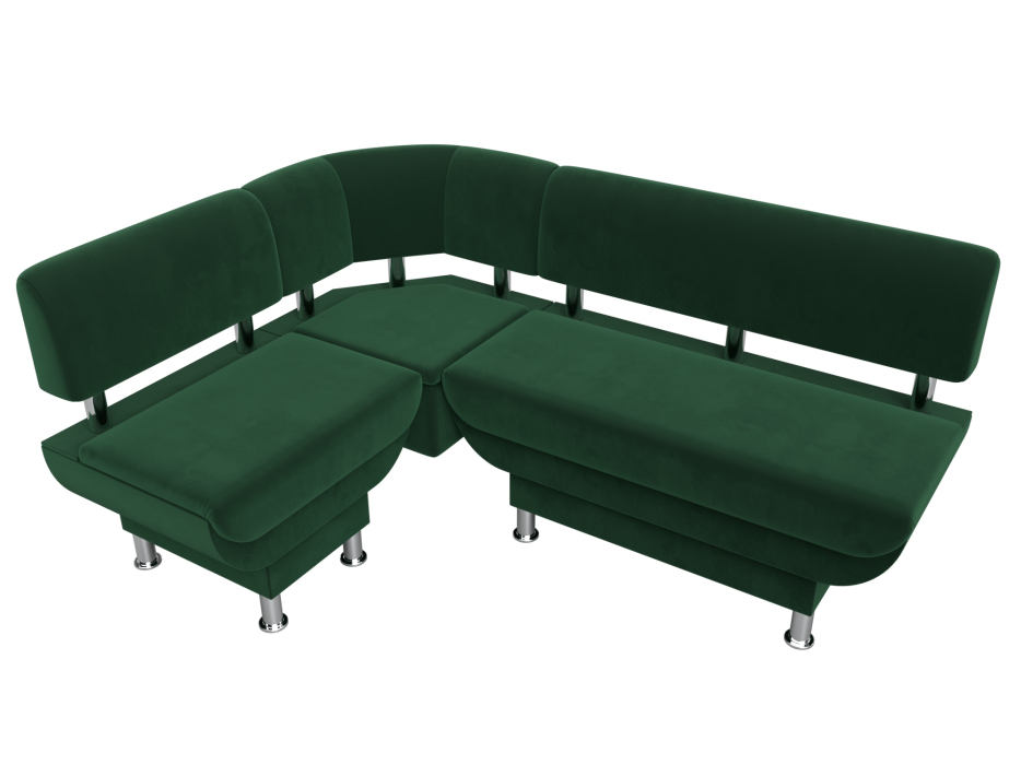 Кухонные уголки, Кухонный угловой диван Альфа левый угол, велюр
