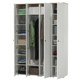 Набор шкаф-пеналов 4 штуки для прихожей Остин