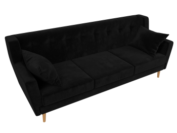 Прямой диван Брайтон 3, велюр